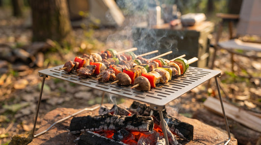 Titan-Grill fürs Camping — warum ultraleicht und unkaputtbar die bessere Wahl ist