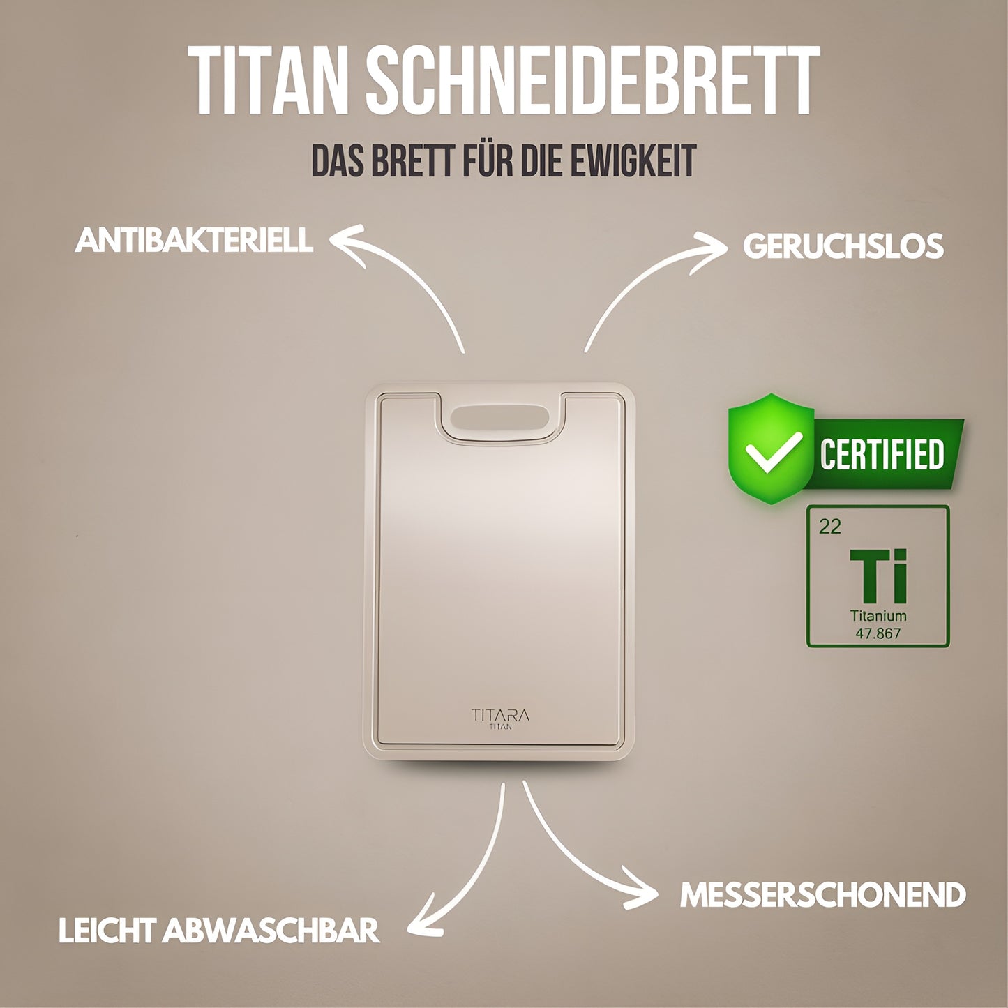 Titara™ Titan Schneidebrett